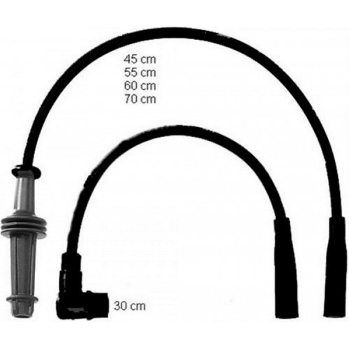 BUJİ KABLOSU P106 I-P205 I-P309 I-II-AX-BX-ZX 1.0-1.1-1.4 8V 91-96 BUJİ KABLOSU P106 I-P205 I-P309 I-II-AX-BX-ZX 1.0-1.1-1.4 8V 91-96