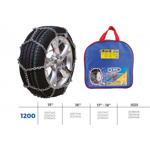 PATİNAJ ZİNCİRİ 4x4 JEEP - MİNİBÜS VE HAFİF TİC.ARAÇ ZİNCİR EBATLARI İÇİN RESİME BAKINIZ PATİNAJ ZİNCİRİ 4x4 JEEP - MİNİBÜS VE HAFİF TİC.ARAÇ ZİNCİR EBATLARI İÇİN RESİME BAKINIZ