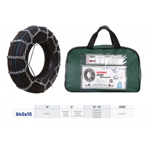 PATİNAJ ZİNCİRİ MİNİBÜS VE KAMYONET SERME 215x65x16 TRANSPORTER ZİNCİR EBATLARI İÇİN RESİME BAKINIZ PATİNAJ ZİNCİRİ MİNİBÜS VE KAMYONET SERME 215x65x16 TRANSPORTER ZİNCİR EBATLARI İÇİN RESİME BAKINIZ