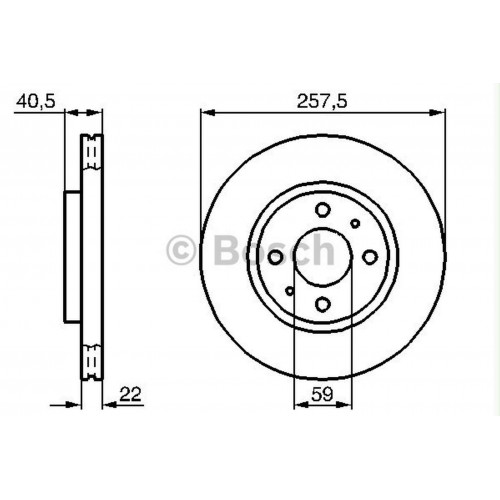 FREN DİSKİ ÖN HAVA KANALLI [ FİAT FİORİNO , LİNEA 1.3 M.JET 2007 , PEUGEOT BİPPER , CİTROEN NEMO 1.4 HDİ 2008 , LİNEA 1.4 2007 , NEMO , BİPPER 1.3 HDİ 2010 , FİAT STİLO 1.6 16V 2004-2007 / İDEA 1.3 M. FREN DİSKİ ÖN HAVA KANALLI [ FİAT FİORİNO , LİNEA 1.3 M.JET 2007 , PEUGEOT BİPPER , CİTROEN NEMO 1.4 HDİ 2008 , LİNEA 1.4 2007 , NEMO , BİPPER 1.3 HDİ 2010 , FİAT STİLO 1.6 16V 2004-2007 / İDEA 1.3 M.