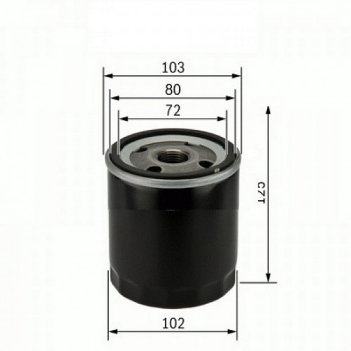 YAĞ FİLTRESİ B 2500 4X4 07- YAĞ FİLTRESİ B 2500 4X4 07-