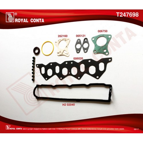 MOTOR ÜST TAKIM CONTA SKT KEÇELİ KNG-EXP-CLIO-MGN-R19 F8Q MOTOR ÜST TAKIM CONTA SKT KEÇELİ KNG-EXP-CLIO-MGN-R19 F8Q