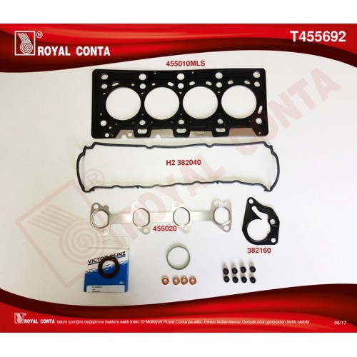 ÜST TAKIM CONTA KEÇELİ-SUBAP LASTİKLİ CLIO III-MGN II 1.5 DCI K9K 05 ÜST TAKIM CONTA KEÇELİ-SUBAP LASTİKLİ CLIO III-MGN II 1.5 DCI K9K 05