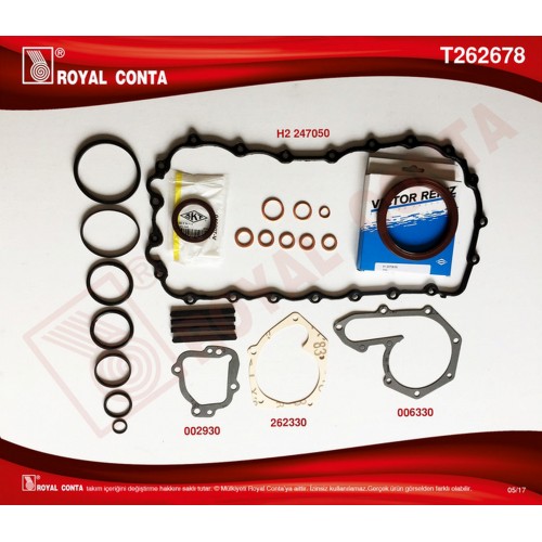 MOTOR ALT TAKIM CONTA SKT KEÇELİ KRT CNTLI KNG-EXP1.9 F8Q 247678 MOTOR ALT TAKIM CONTA SKT KEÇELİ KRT CNTLI KNG-EXP1.9 F8Q 247678