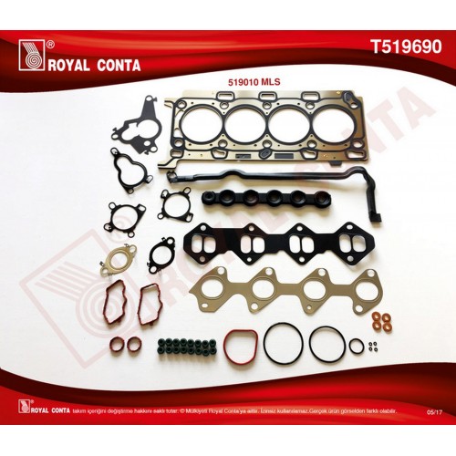 ÜST TAKIM CONTA LGN II-III 150 HP -TRAFIC II 90/115 HP 2.0 DCI M9R MOTOR REINZ SUBAP LASTİKLİ ÜST TAKIM CONTA LGN II-III 150 HP -TRAFIC II 90/115 HP 2.0 DCI M9R MOTOR REINZ SUBAP LASTİKLİ