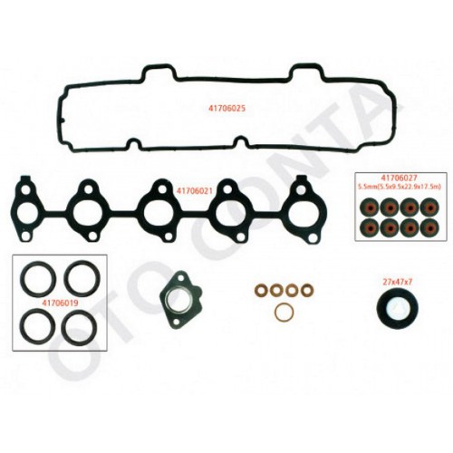 ÜST TAKIM CONTASI SKCSİZ (KEÇELİ) PEUGEOT P107-P206-P307-BİPPER CITROEN NEMO FORD FİESTA-FUSİON 1.4 HDİ-TDCİ DV4 ÜST TAKIM CONTASI SKCSİZ (KEÇELİ) PEUGEOT P107-P206-P307-BİPPER CITROEN NEMO FORD FİESTA-FUSİON 1.4 HDİ-TDCİ DV4