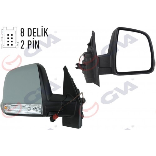 DIŞ DİKİZ AYNASI SOL DOBLO 11 MEKANİK SİNYALLİ TEK CAMLI KONVEKS VM-668PL DIŞ DİKİZ AYNASI SOL DOBLO 11 MEKANİK SİNYALLİ TEK CAMLI KONVEKS VM-668PL