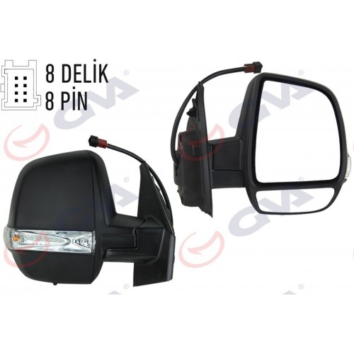 DIŞ DİKİZ AYNASI SAĞ DOBLO 11 ELEKTRİKLİ ISITMALI SİNYALLİ ÇİFT CAM KONVEKS 6 FİŞ VM-669EHPR DIŞ DİKİZ AYNASI SAĞ DOBLO 11 ELEKTRİKLİ ISITMALI SİNYALLİ ÇİFT CAM KONVEKS 6 FİŞ VM-669EHPR