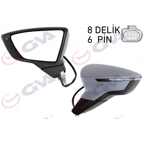 DIŞ DİKİZ AYNASI SOL IBIZA 17 ELEKTRİKLİ ISITMALI SENSÖRLÜ SİNYALLİ ASTARLI KONVEKS VM-369EHP-BSL DIŞ DİKİZ AYNASI SOL IBIZA 17 ELEKTRİKLİ ISITMALI SENSÖRLÜ SİNYALLİ ASTARLI KONVEKS VM-369EHP-BSL
