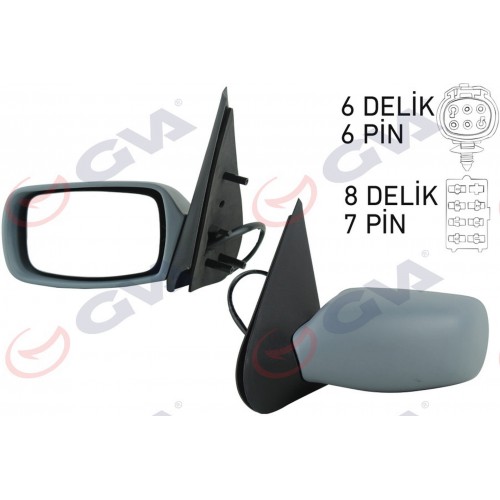 DIŞ DİKİZ AYNASI SOL FIESTA 96 MAZDA 121 96 ELEKTRİKLİ ISITMALI ASTARLI KONVEKS VM-306EHPL DIŞ DİKİZ AYNASI SOL FIESTA 96 MAZDA 121 96 ELEKTRİKLİ ISITMALI ASTARLI KONVEKS VM-306EHPL