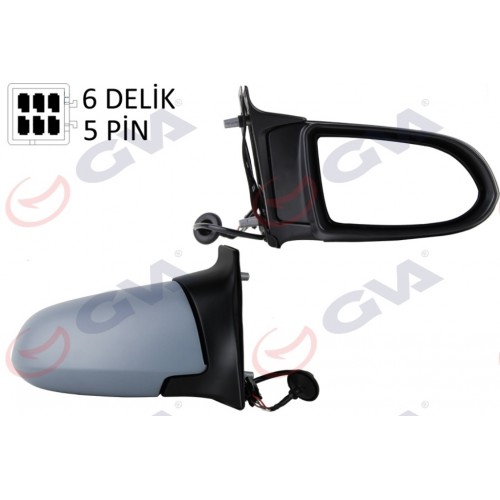 DIŞ DİKİZ AYNASI SAĞ ZAFIRA A 99 ELEKTRİKLİ ISITMALI ASTARLI KONVEKS 5 FİŞ VM-169EHPR 1207187 DIŞ DİKİZ AYNASI SAĞ ZAFIRA A 99 ELEKTRİKLİ ISITMALI ASTARLI KONVEKS 5 FİŞ VM-169EHPR 1207187