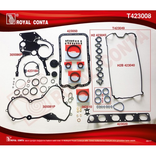 TAKIM CONTA CORTECO KEÇELİ REINZ SUBP.LAST SKC SİZ MASTER 2.2-2.5 DCI G9T-G9U TAKIM CONTA CORTECO KEÇELİ REINZ SUBP.LAST SKC SİZ MASTER 2.2-2.5 DCI G9T-G9U