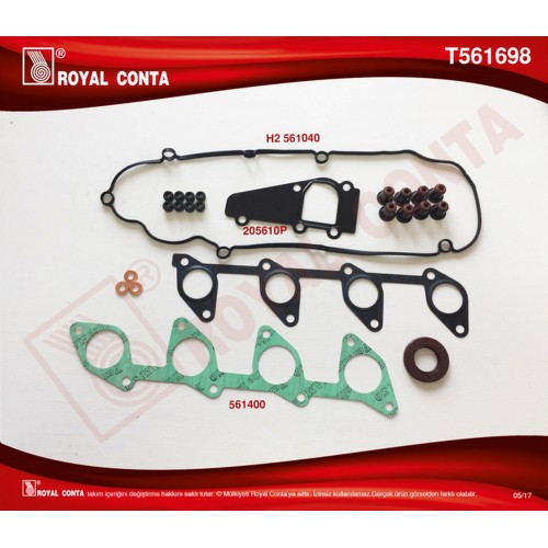 ÜST TAKIM CONTASI REINZ KEÇELİ S.LASTİKLİ P307-P406-BOXER 2.0 HDİ SKC SİZ ÜST TAKIM CONTASI REINZ KEÇELİ S.LASTİKLİ P307-P406-BOXER 2.0 HDİ SKC SİZ