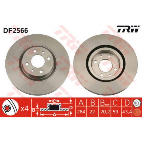 ÖN FREN AYNASI DOBLO 05 IDEA 04 LINEA-BRAVO-STILO 01 1.3D-1.9JTD-2.4JTD-2.0-1.6D 284x22x4DLxHAVALI ÖN FREN AYNASI DOBLO 05 IDEA 04 LINEA-BRAVO-STILO 01 1.3D-1.9JTD-2.4JTD-2.0-1.6D 284x22x4DLxHAVALI