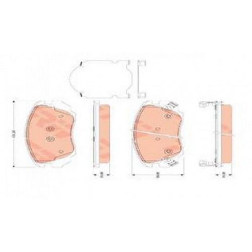 ÖN BALATA INSIGNIA 1.6-1.6T-1.8-2.0CDTI 08 13 SAAB 9.5 10 CAMARO 3.6 11 16 JANT ÖN BALATA INSIGNIA 1.6-1.6T-1.8-2.0CDTI 08 13 SAAB 9.5 10 CAMARO 3.6 11 16 JANT