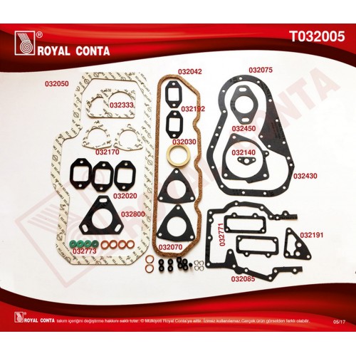 MOTOR TAKIM CONTA. SİLİNDİR KAPAKSIZ J9 DZL MOTOR TAKIM CONTA. SİLİNDİR KAPAKSIZ J9 DZL