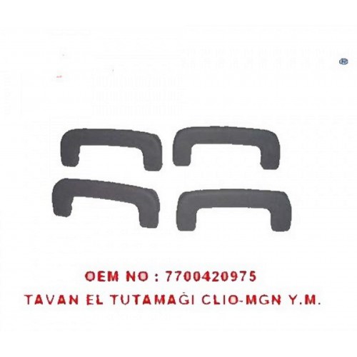 TAVAN EL TUTAMAĞI KOLÇAK CLIO GRİ TAVAN EL TUTAMAĞI KOLÇAK CLIO GRİ