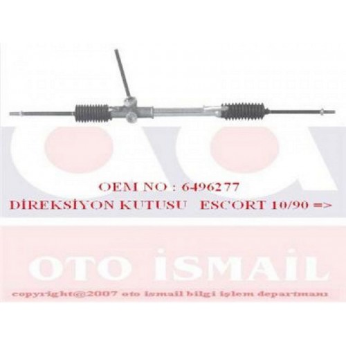 DİREKSİYON KUTUSU MEKANİK ROT BAŞ SIZ ESCORT 10/90 DİREKSİYON KUTUSU MEKANİK ROT BAŞ SIZ ESCORT 10/90