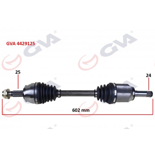 KOMPLE AKS SOL FIORINO-BIPPER-NEMO 1.3 MJT M/T EURO5 13- İÇ AKS KAFALI 602mm KOMPLE AKS SOL FIORINO-BIPPER-NEMO 1.3 MJT M/T EURO5 13- İÇ AKS KAFALI 602mm