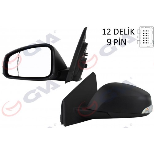 DIŞ DİKİZ AYNASI SOL MEGANE-FLUENCE 08 ELEKTRİKLİ ISITMALI SİNYALLİ SENSÖRLÜ ASFERİK 9 FİŞ VM-6138EHSAL DIŞ DİKİZ AYNASI SOL MEGANE-FLUENCE 08 ELEKTRİKLİ ISITMALI SİNYALLİ SENSÖRLÜ ASFERİK 9 FİŞ VM-6138EHSAL