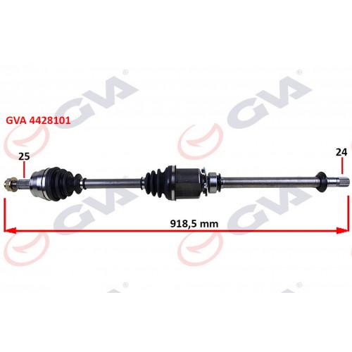KOMPLE AKS SAĞ MİLLİ AKS LALE Lİ GRANDE PUNTO 1.3 MTJ 05- 75HP 918mm KOMPLE AKS SAĞ MİLLİ AKS LALE Lİ GRANDE PUNTO 1.3 MTJ 05- 75HP 918mm