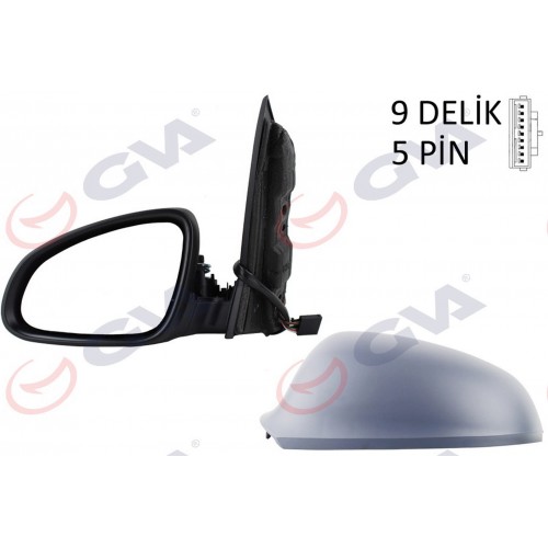 DIŞ DİKİZ AYNASI SOL ASTRA J 09 ELEKTRİKLİ ISITMALI ASTARLI ASFERİK 5 FİŞ VM-973EHPAL DIŞ DİKİZ AYNASI SOL ASTRA J 09 ELEKTRİKLİ ISITMALI ASTARLI ASFERİK 5 FİŞ VM-973EHPAL