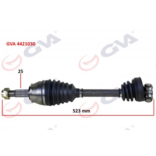 KOMPLE AKS SAĞ PALIO-ALBEA-DOBLO 1.3 MTJ 06 KISA TİP 523mm KOMPLE AKS SAĞ PALIO-ALBEA-DOBLO 1.3 MTJ 06 KISA TİP 523mm