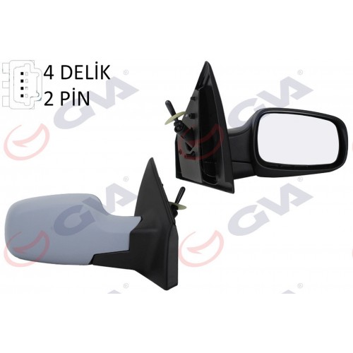 DIŞ DİKİZ AYNASI SAĞ CLIO 06 MEKANİK ISITMALI SENSÖRLÜ ASTARLI KONVEKS 2 FİŞ VM-6136PSR DIŞ DİKİZ AYNASI SAĞ CLIO 06 MEKANİK ISITMALI SENSÖRLÜ ASTARLI KONVEKS 2 FİŞ VM-6136PSR