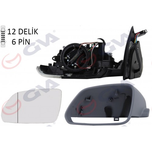 DIŞ DİKİZ AYNASI SOL OCTAVIA 04 ELEKTRİKLİ ISITMALI SİNYALLİ ASTARLI ASFERKLİ 5 FİŞ VM-605EHPAL DIŞ DİKİZ AYNASI SOL OCTAVIA 04 ELEKTRİKLİ ISITMALI SİNYALLİ ASTARLI ASFERKLİ 5 FİŞ VM-605EHPAL