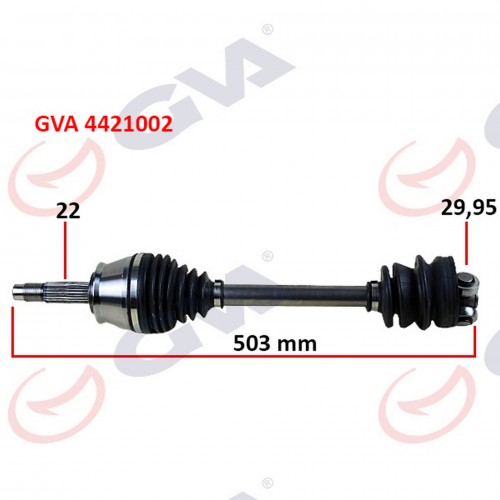 KOMPLE AKS SOL PALIO 1.2-1.4-1.6 16V AKS LALE SİZ 503mm KOMPLE AKS SOL PALIO 1.2-1.4-1.6 16V AKS LALE SİZ 503mm