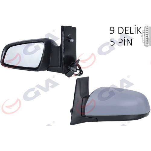 DIŞ DİKİZ AYNASI SOL ZAFIRA B 05 ELEKTRİKLİ ISITMALI ASTARLI ASFERİK 5 FİŞ VM-6169EHPAL DIŞ DİKİZ AYNASI SOL ZAFIRA B 05 ELEKTRİKLİ ISITMALI ASTARLI ASFERİK 5 FİŞ VM-6169EHPAL