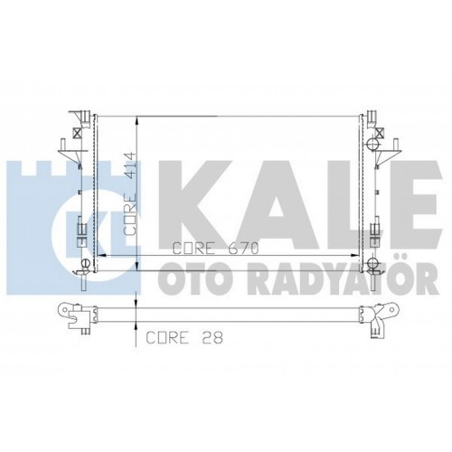 RADYATÖR LGN II 1.6-1.8-2.0-1.9 DCI AC MEK OTOM 670x399x26 2 SIRA AL SİSTEM RADYATÖR LGN II 1.6-1.8-2.0-1.9 DCI AC MEK OTOM 670x399x26 2 SIRA AL SİSTEM