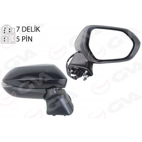 DIŞ DİKİZ AYNASI SAĞ KATLANIR ISITM SİNY KONV 5 PİN Lİ COROLLA E210-AURIS VM-8271EHPR DIŞ DİKİZ AYNASI SAĞ KATLANIR ISITM SİNY KONV 5 PİN Lİ COROLLA E210-AURIS VM-8271EHPR