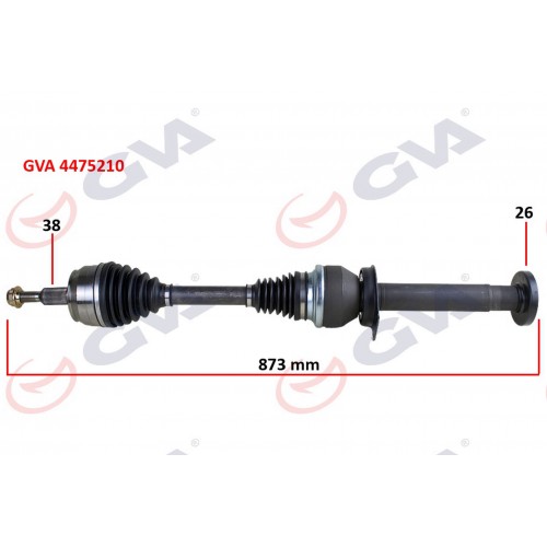 KOMPLE AKS SAĞ TRANSPORTER T5 2.5 TDİ 03-11 6 VİTES 873mm DÜZ VİTES KOMPLE AKS SAĞ TRANSPORTER T5 2.5 TDİ 03-11 6 VİTES 873mm DÜZ VİTES