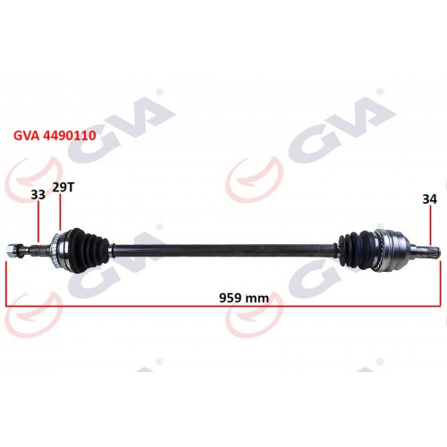 KOMPLE AKS SAĞ VECTRA B 1.6İ-1.8İ-2.0İ 95-03 ABS Lİ 29 DİŞ 959mm KOMPLE AKS SAĞ VECTRA B 1.6İ-1.8İ-2.0İ 95-03 ABS Lİ 29 DİŞ 959mm