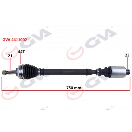 KOMPLE AKS SAĞ MEGANE I 1.4/1.6 96-03 ABS Lİ 44DİŞ 742mm KOMPLE AKS SAĞ MEGANE I 1.4/1.6 96-03 ABS Lİ 44DİŞ 742mm