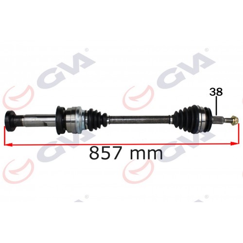 KOMPLE AKS SAĞ DÜZ VİTES TRANSPORTER T6 2.0 TDI 858mm CAAB-CAAC-CAAE KOMPLE AKS SAĞ DÜZ VİTES TRANSPORTER T6 2.0 TDI 858mm CAAB-CAAC-CAAE
