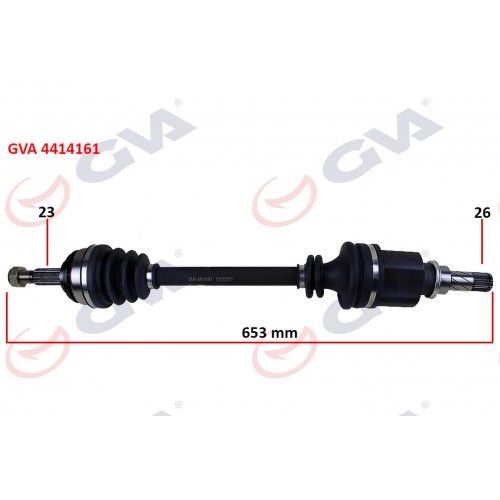 KOMPLE AKS SOL CLIO III 1.5 DCI 05- LOGAN 1.4-1.6-1.5 DCİ 07- 653mm KOMPLE AKS SOL CLIO III 1.5 DCI 05- LOGAN 1.4-1.6-1.5 DCİ 07- 653mm
