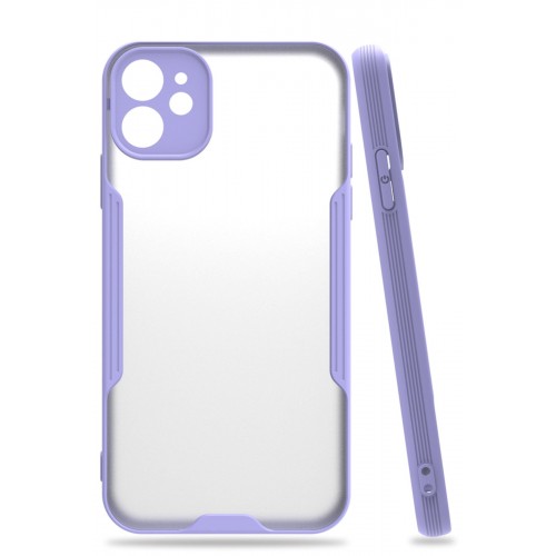 Newface iPhone 11 Kılıf Platin Silikon - Lila Newface iPhone 11 Kılıf Platin Silikon - Lila