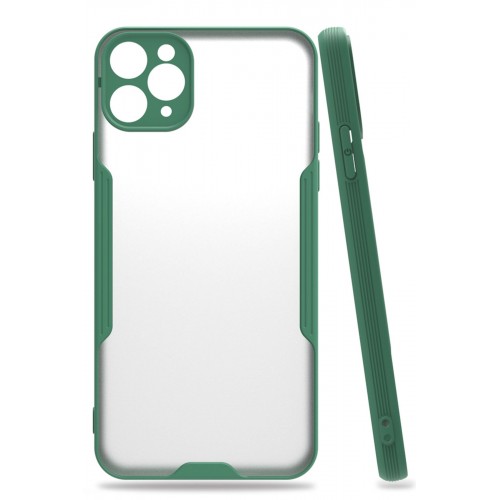 Newface iPhone 11 Pro Kılıf Platin Silikon - Yeşil Newface iPhone 11 Pro Kılıf Platin Silikon - Yeşil