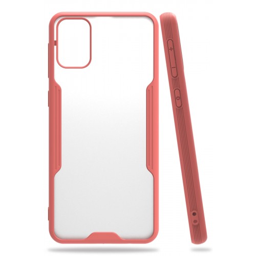 Newface Samsung Galaxy M31 Kılıf Platin Silikon - Pembe Newface Samsung Galaxy M31 Kılıf Platin Silikon - Pembe