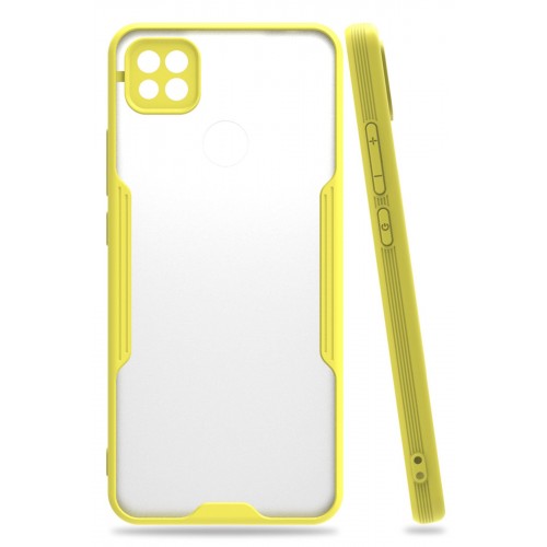 Newface Xiaomi Redmi 9C Kılıf Platin Silikon - Sarı Newface Xiaomi Redmi 9C Kılıf Platin Silikon - Sarı