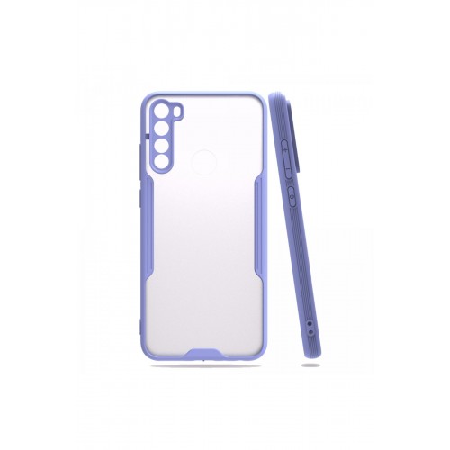 Newface Xiaomi Redmi Note 8 Kılıf Platin Silikon - Lila