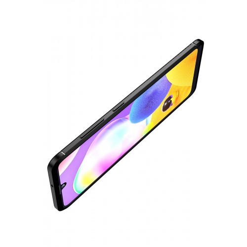 Newface Samsung Galaxy A31 Kılıf Focus Karbon Silikon - Lacivert Newface Samsung Galaxy A31 Kılıf Focus Karbon Silikon - Lacivert