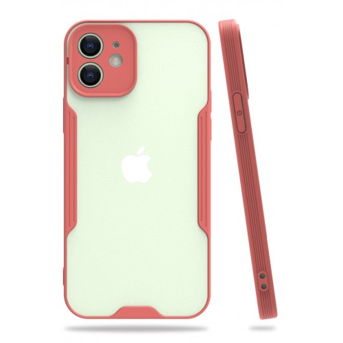 Newface iPhone 12 Mini Kılıf Platin Silikon - Pembe Newface iPhone 12 Mini Kılıf Platin Silikon - Pembe