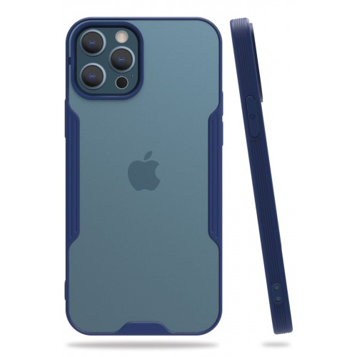 Newface iPhone 12 Pro Kılıf Platin Silikon - Lacivert Newface iPhone 12 Pro Kılıf Platin Silikon - Lacivert