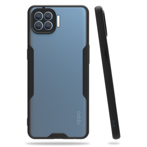 Newface Oppo Reno 4 Lite Kılıf Platin Silikon - Siyah Newface Oppo Reno 4 Lite Kılıf Platin Silikon - Siyah