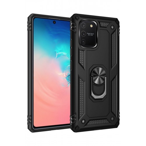 Newface Samsung Galaxy A81 / Note 10 Lite Kılıf Sofya Yüzüklü Silikon Kapak - Siyah Newface Samsung Galaxy A81 / Note 10 Lite Kılıf Sofya Yüzüklü Silikon Kapak - Siyah