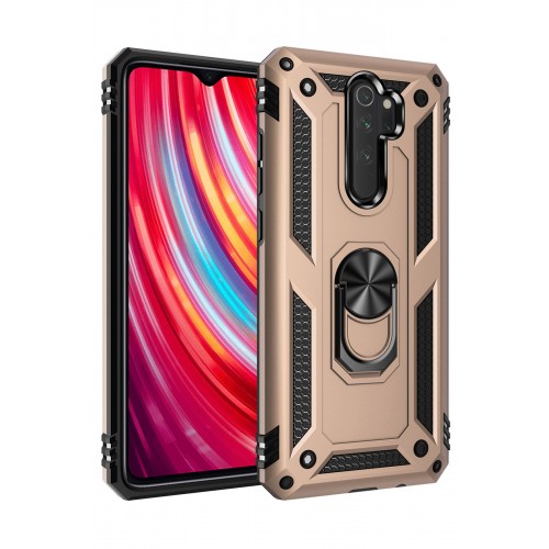 Newface Xiaomi Redmi Note 8 Pro Kılıf Sofya Yüzüklü Silikon Kapak - Gold Newface Xiaomi Redmi Note 8 Pro Kılıf Sofya Yüzüklü Silikon Kapak - Gold