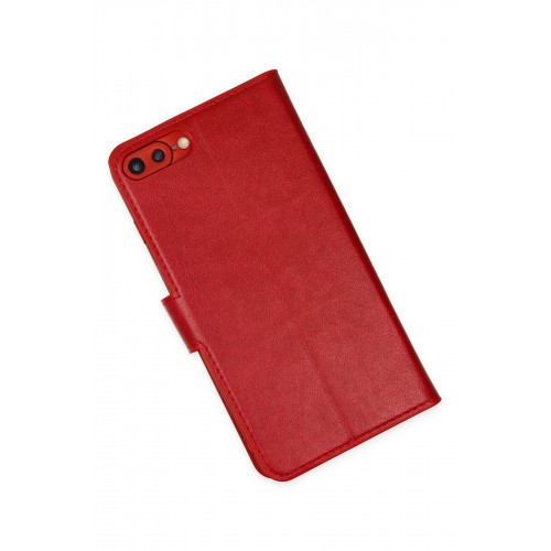 Newface iPhone 7 Plus Kılıf Trend S Plus Kapaklı Kılıf - Kırmızı Newface iPhone 7 Plus Kılıf Trend S Plus Kapaklı Kılıf - Kırmızı